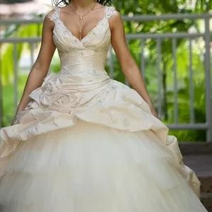 Элитное свадебное платье-трансформер Оксана Муха размер 38-42