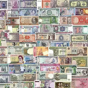 банкноты со всего мира