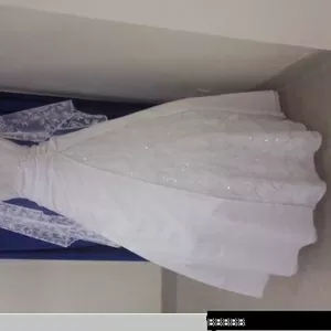 Новое свадебное платье ручной работы 