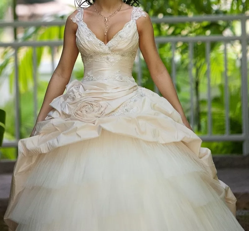 Элитное свадебное платье-трансформер Оксана Муха размер 38-42