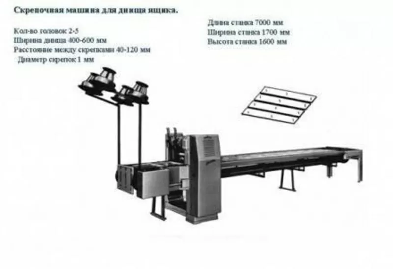 Оборудование Corali для производства деревянного евро ящика. 3