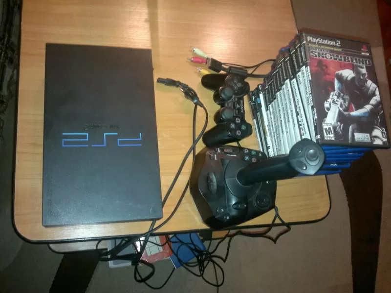 Sony PlayStation 2 ,  модель SCPH-50008 + 18 дисков 2