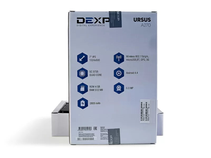 Планшет dexp Ursus A270 3