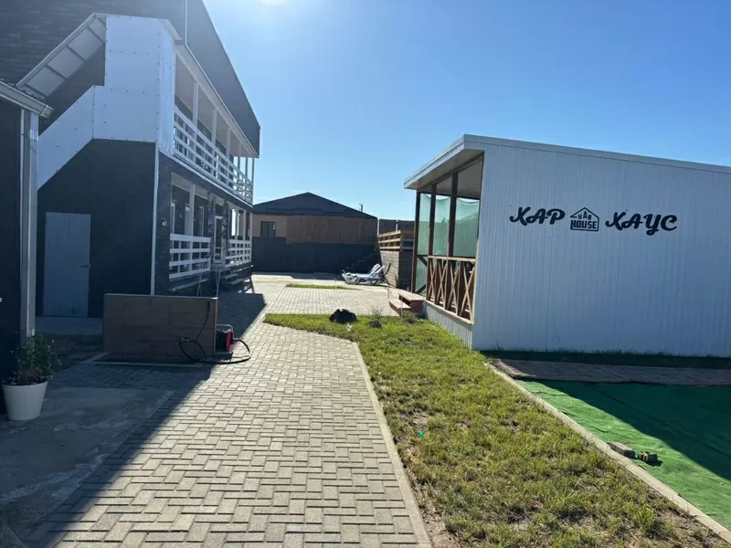 Отдых на море с теплым бассейном и баней на дровах.